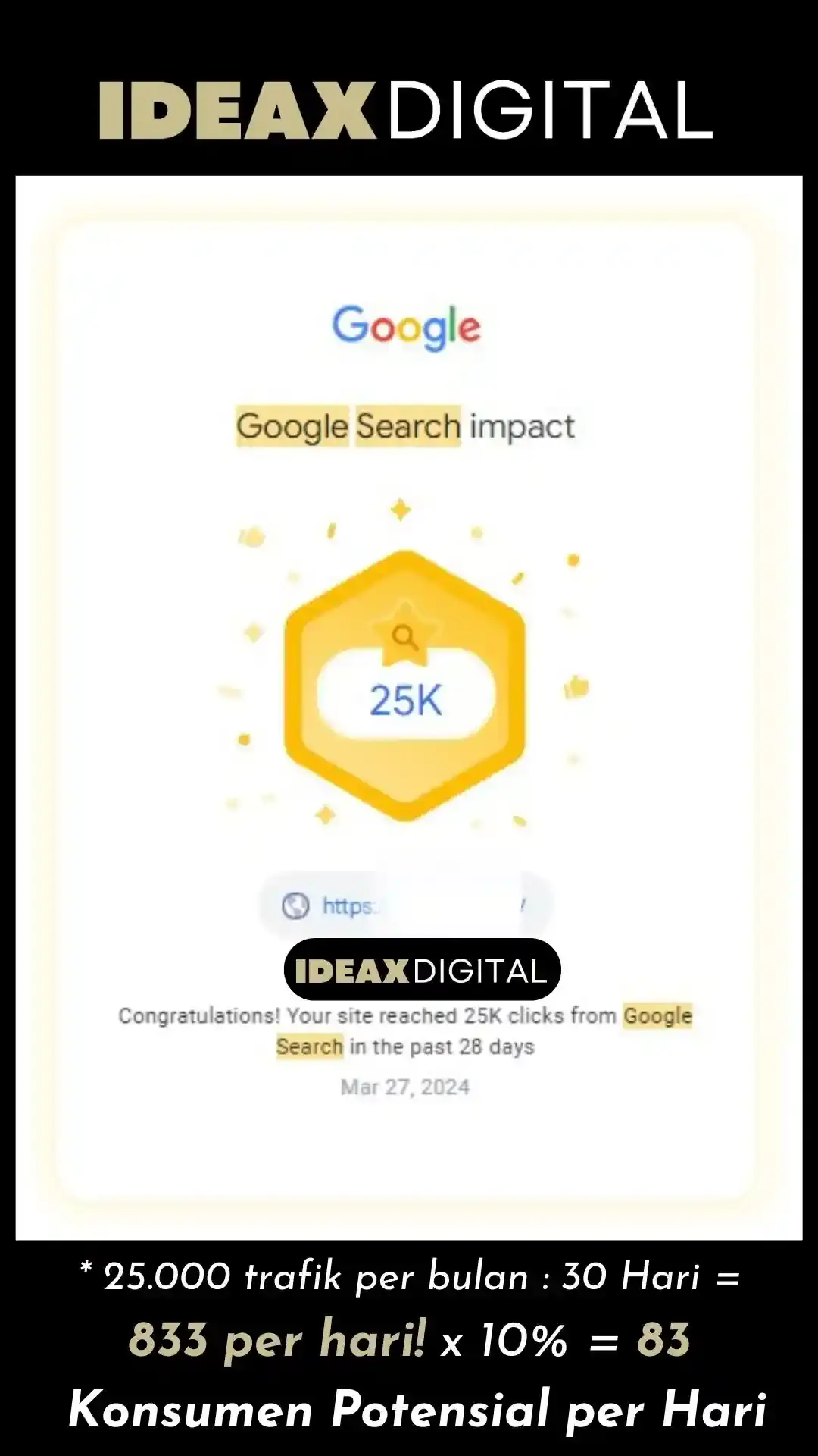Dokumentasi hasil SEO Ideax Digital 5