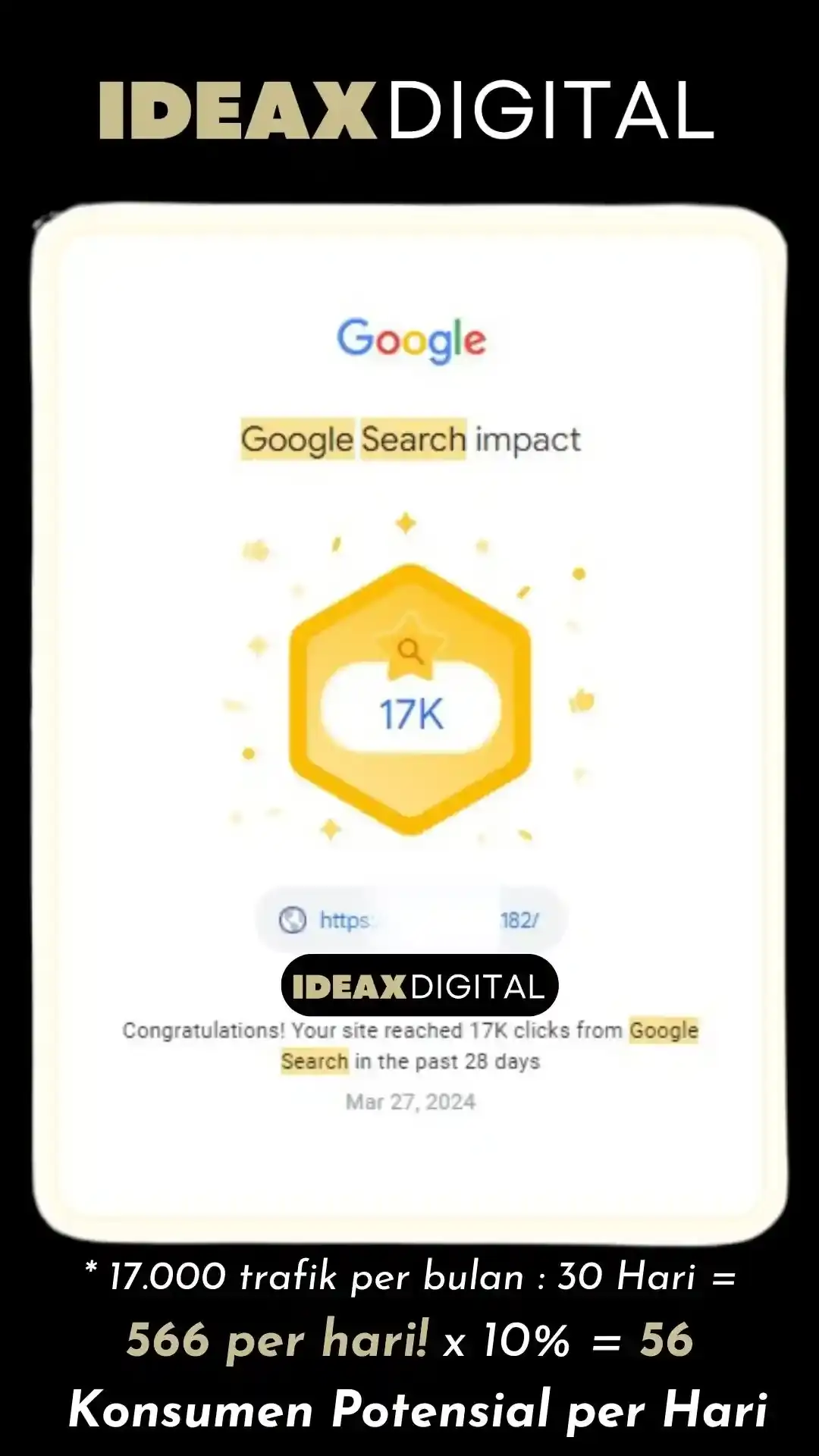 Dokumentasi hasil SEO Ideax Digital 4