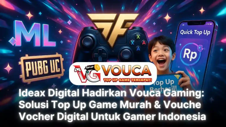 Hadirkan vauca game top up game murah indonesia ideax digital